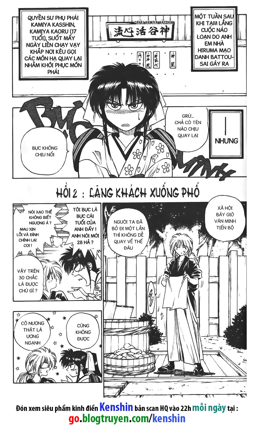 Lãng Khách Kenshin Chapter 2 - Trang 1