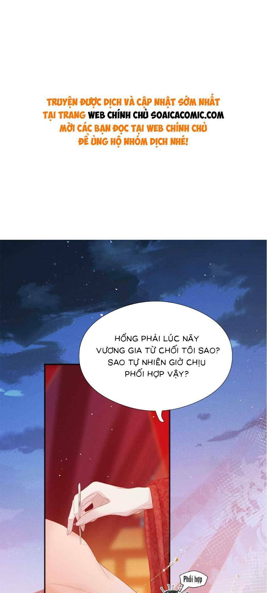 Xuyên Không Về Gả Cho Vương Gia Ốm Yếu Chapter 3 - Trang 0