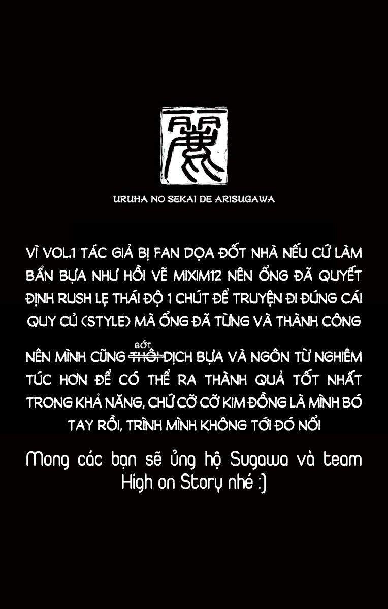 Arisugawa Ở Thế Giới 'Tươi Đẹp' - Uruha No Sekai De Arisugawa Chapter 10 - Trang 1