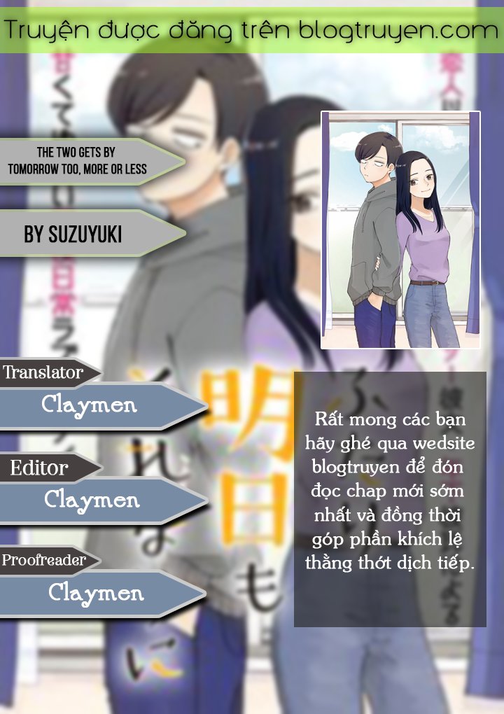 The Two Gets By Tomorrow Too, More Or Less. Chapter 5 - Trang 0
