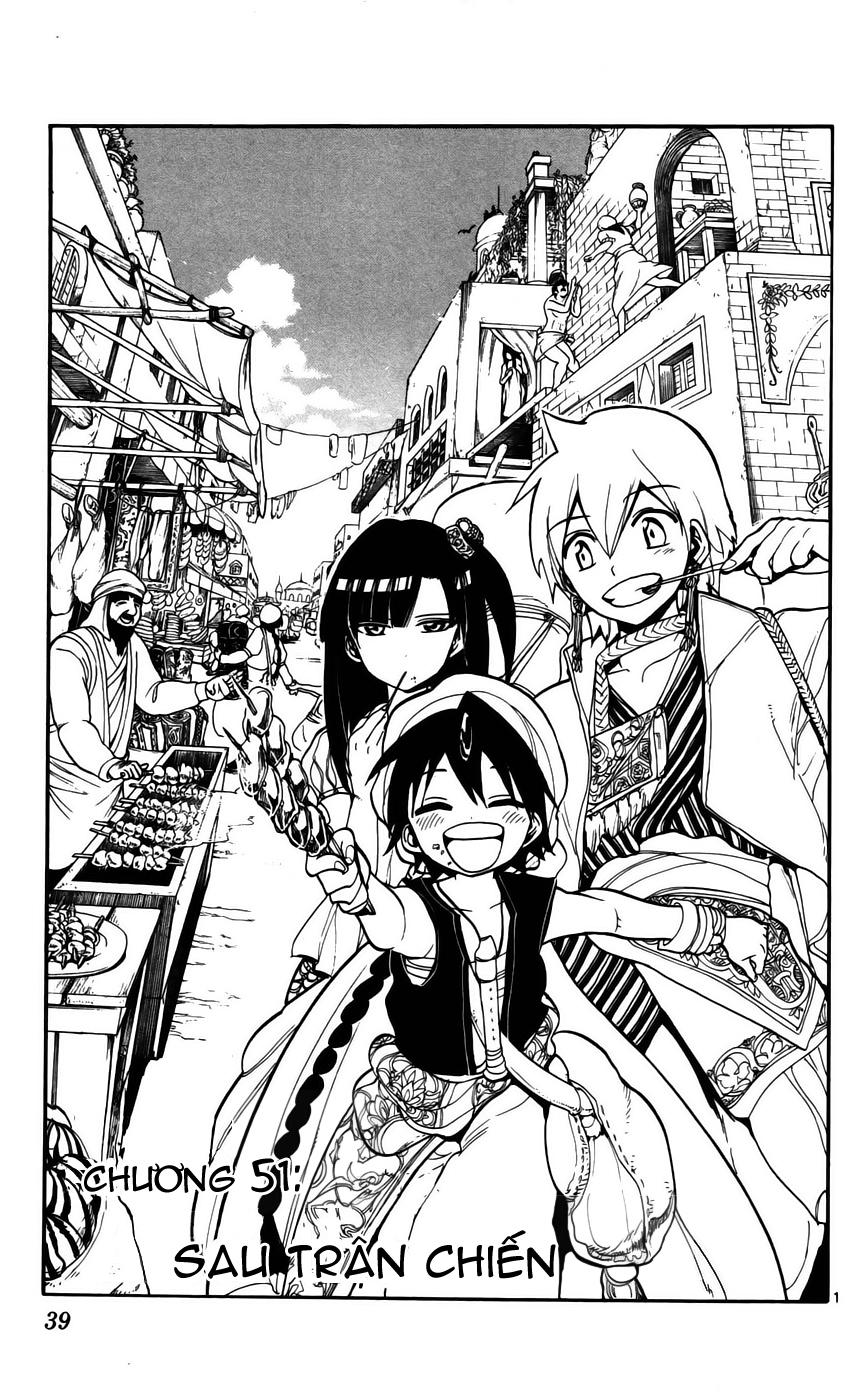 Magi: Bậc Thầy Pháp Thuật Chapter 51 - Trang 0