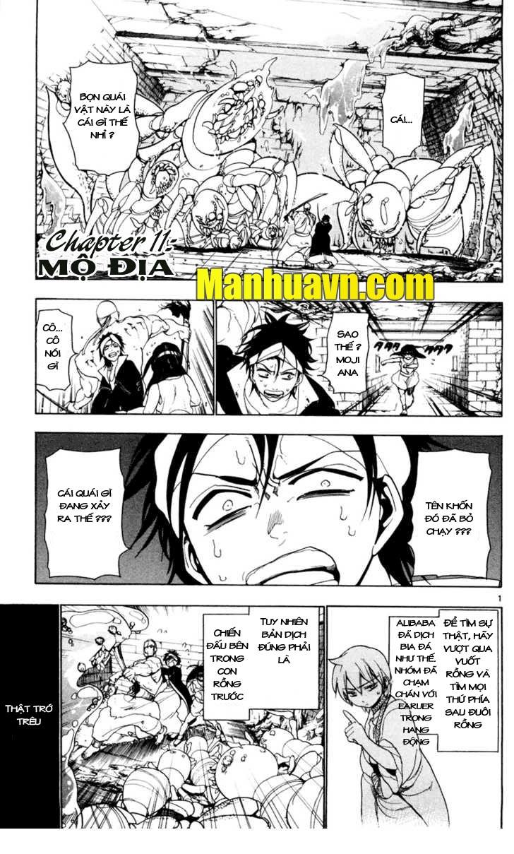 Magi: Bậc Thầy Pháp Thuật Chapter 11 - Trang 0