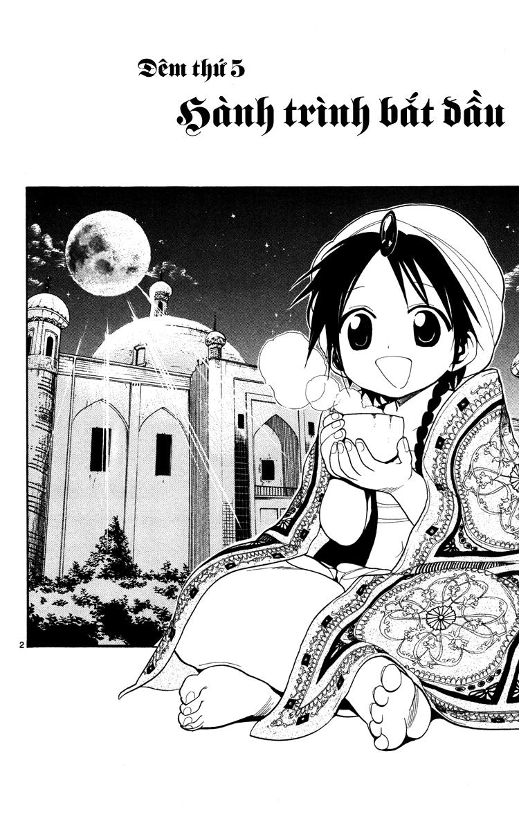 Magi: Bậc Thầy Pháp Thuật Chapter 5 - Trang 1