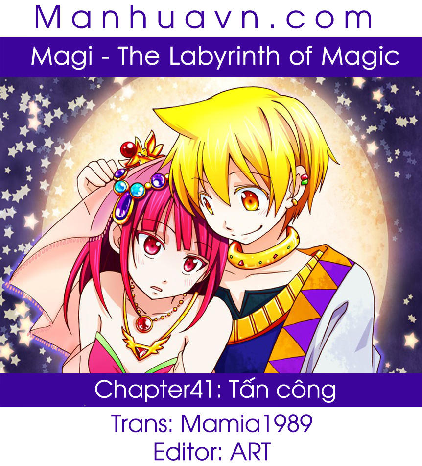 Magi: Bậc Thầy Pháp Thuật Chapter 41 - Trang 0