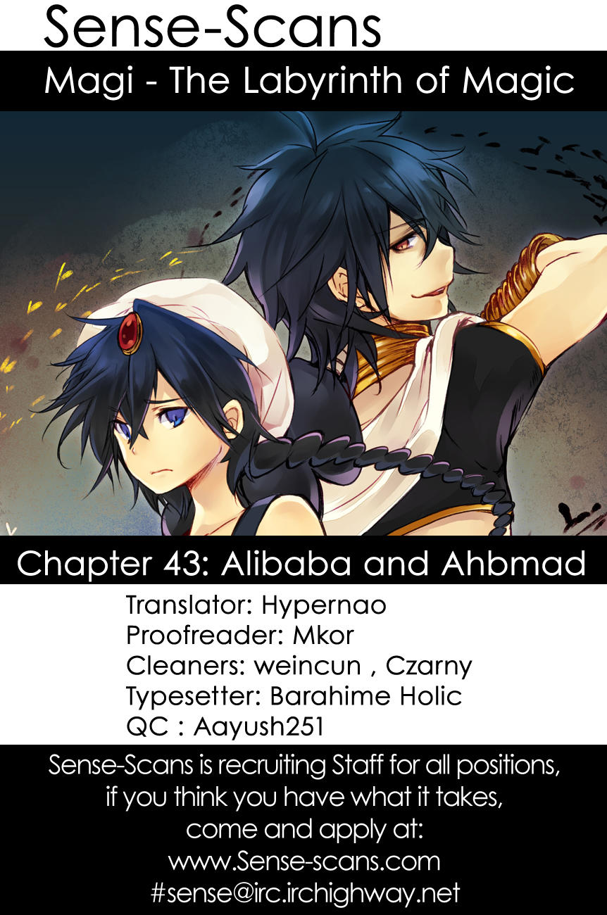 Magi: Bậc Thầy Pháp Thuật Chapter 43 - Trang 0