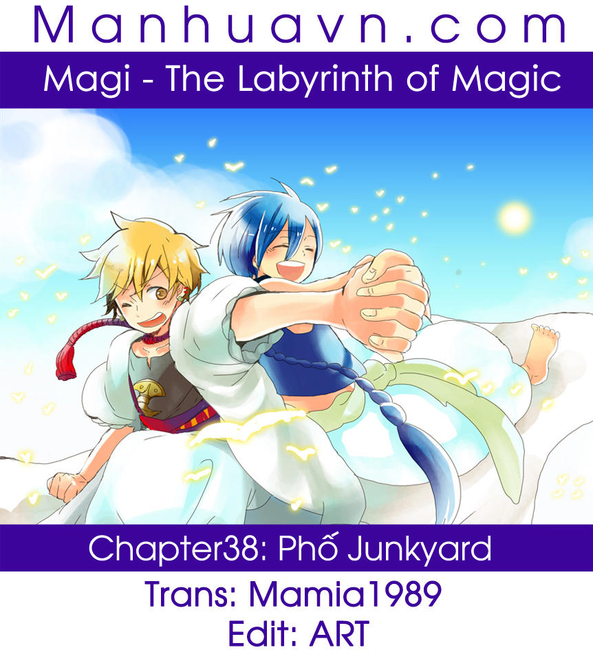 Magi: Bậc Thầy Pháp Thuật Chapter 38 - Trang 0