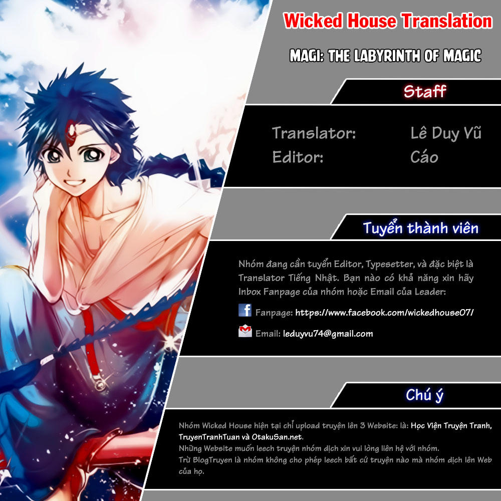 Magi: Bậc Thầy Pháp Thuật Chapter 368 - Trang 1