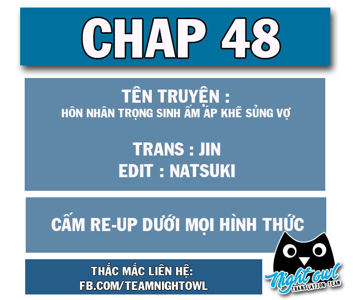 Hôn Nhân Trọng Sinh Nhẹ Nhàng Ấm Áp Sủng Vợ Chapter 48 - Trang 0