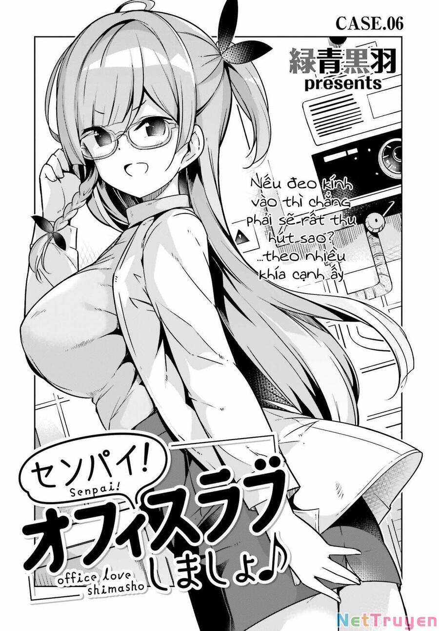 Senpai! Let's Have An Office Romance Chapter 6.1 - Trang 1