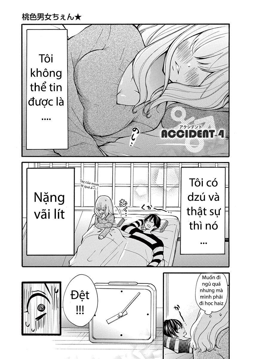 Momoiro Ome-Chen Chapter 4 - Trang 0