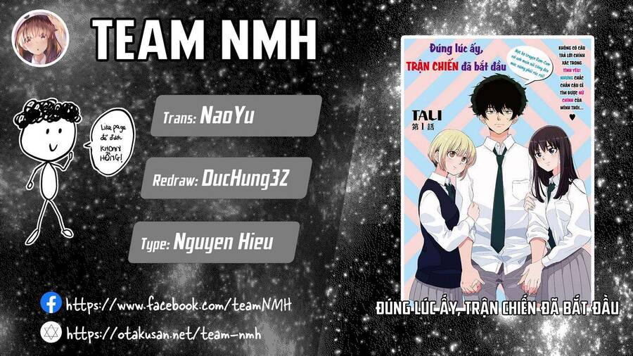 Đúng Lúc Ấy, Trận Chiến Bắt Đầu Chapter 8 - Trang 0