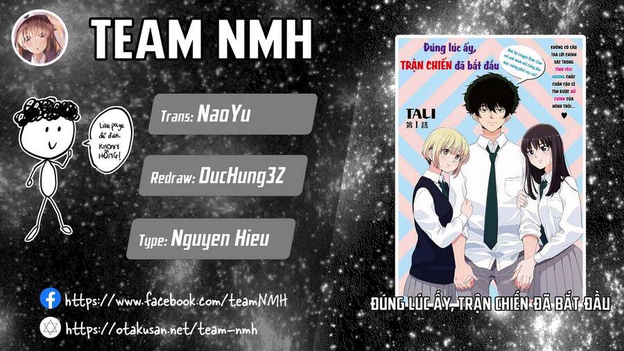 Đúng Lúc Ấy, Trận Chiến Bắt Đầu Chapter 9 - Trang 0