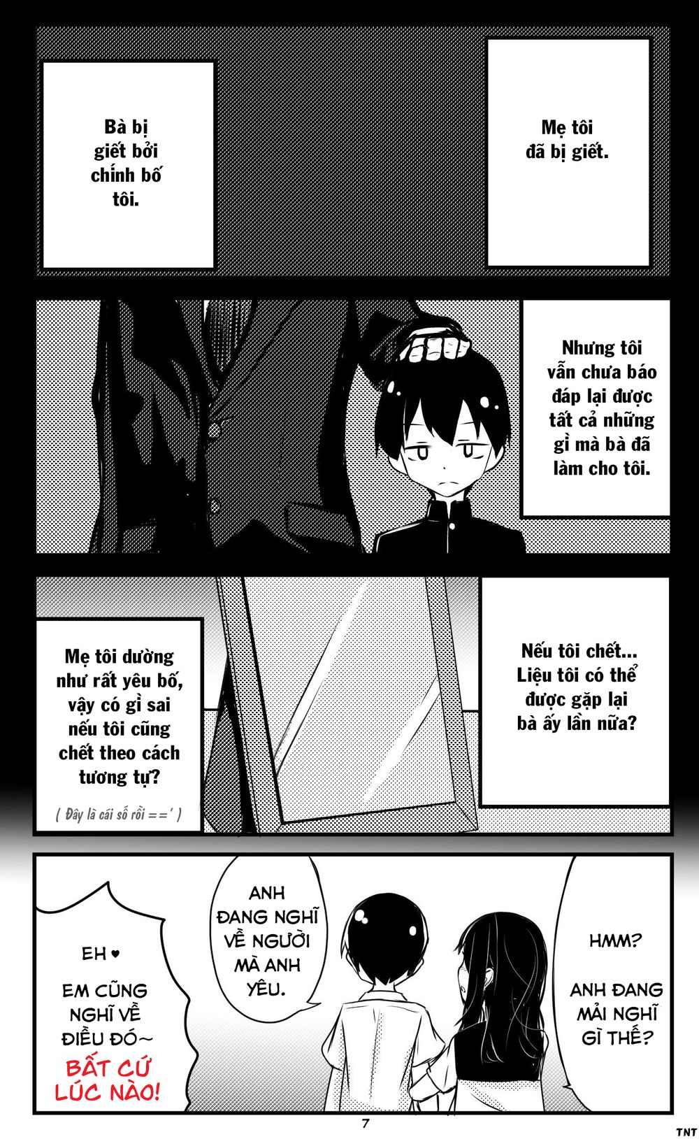 A Story About Wanting To Commit Suicide, But It Doesn't Work Chapter 7 - Trang 0