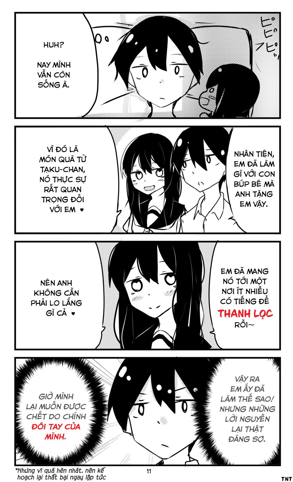 A Story About Wanting To Commit Suicide, But It Doesn't Work Chapter 11 - Trang 0