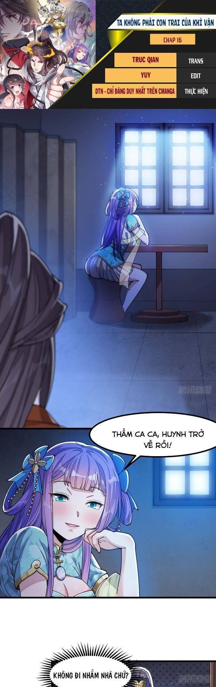 Ta Đích Thật Không Phải Con Trai Khí Vận Chapter 16 - Trang 0