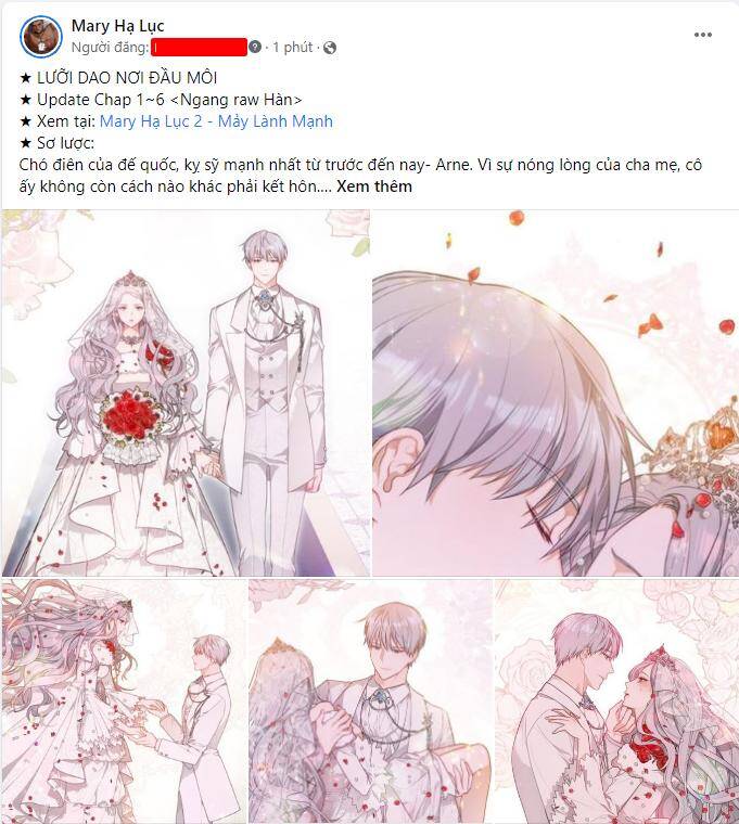 Đôi Môi Trên Lưỡi Dao Chapter 4.2 - Trang 0