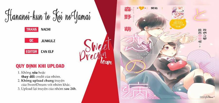 Hananoi-Kun Và Căn Bệnh Tình Yêu Chapter 3 - Trang 0