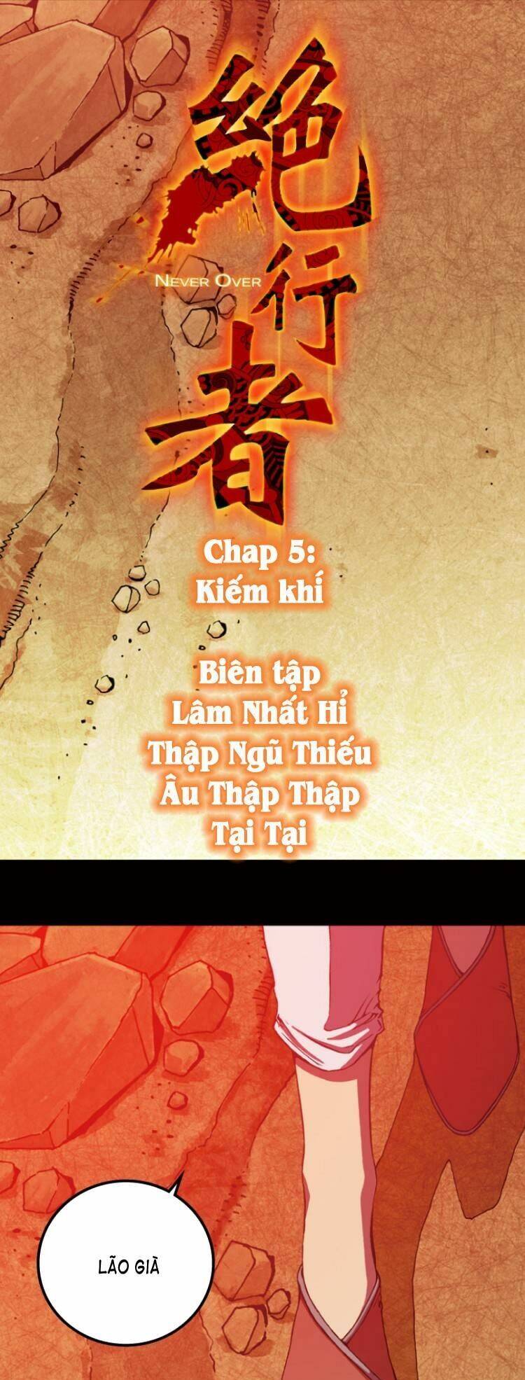 Tuyệt Hành Giả Chapter 5 - Trang 0