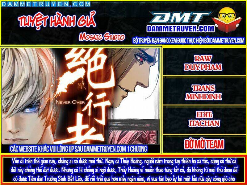 Tuyệt Hành Giả Chapter 4 - Trang 0