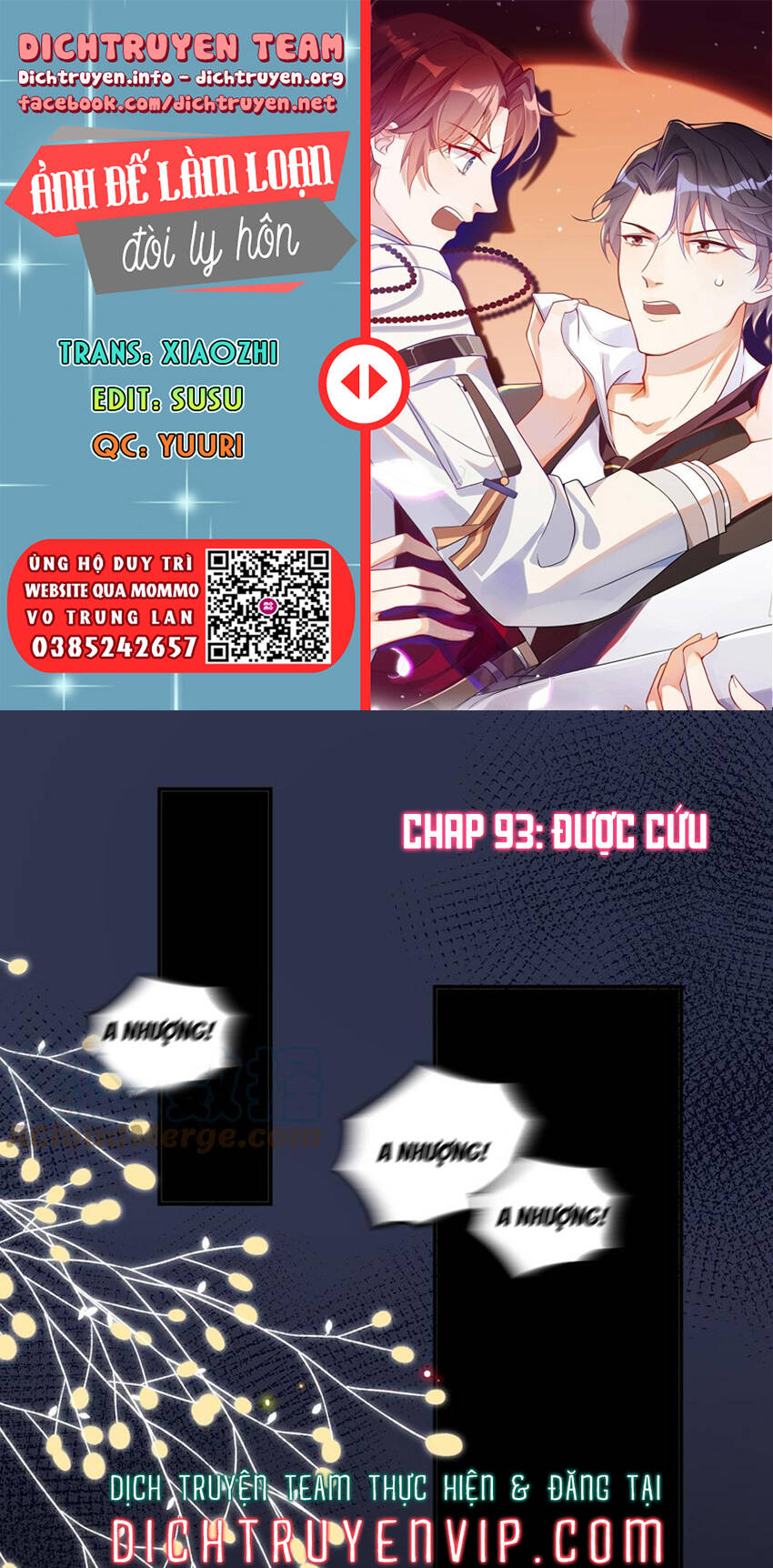 Ảnh Đế Làm Loạn Đòi Ly Hôn Chapter 93 - Trang 0