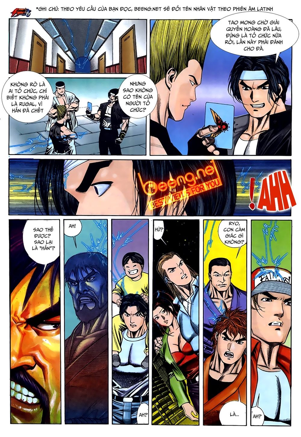 King Of Fighters Toàn Tập Chapter 2 - Trang 0