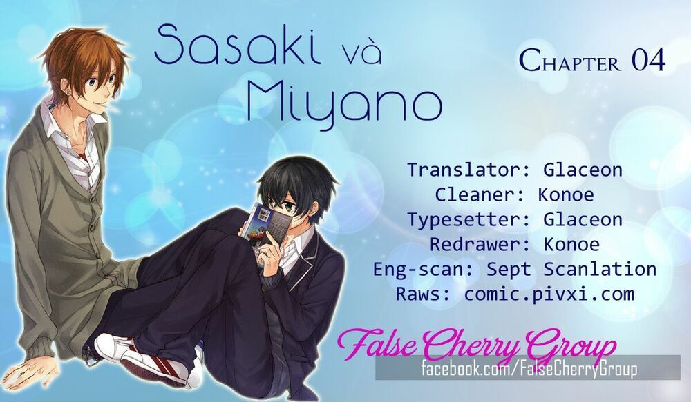 Sasaki To Miyano Chapter 4 - Trang 0