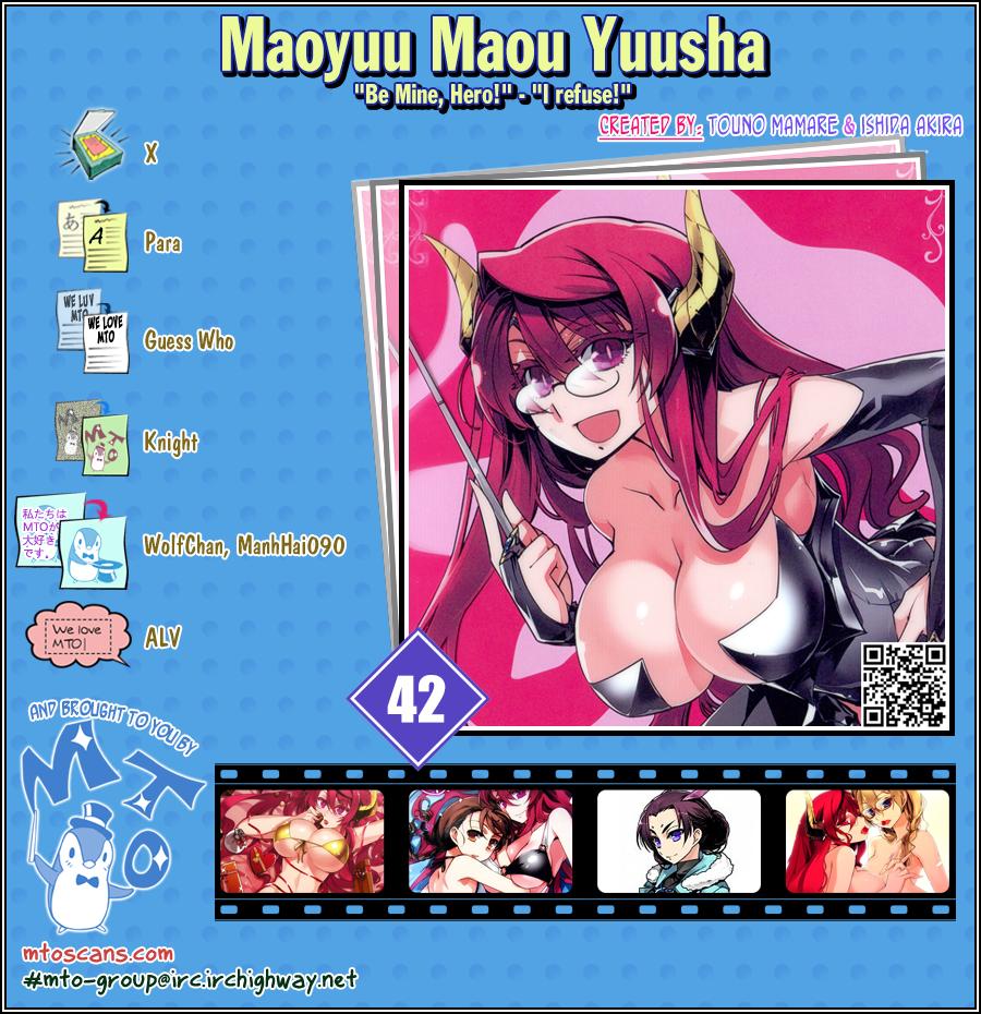 Maoyuu Maoh Yuusha Chapter 42 - Trang 0
