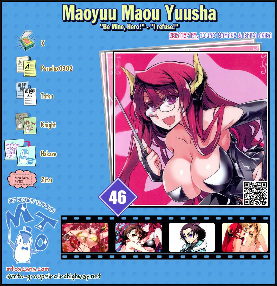 Maoyuu Maoh Yuusha Chapter 46 - Trang 0