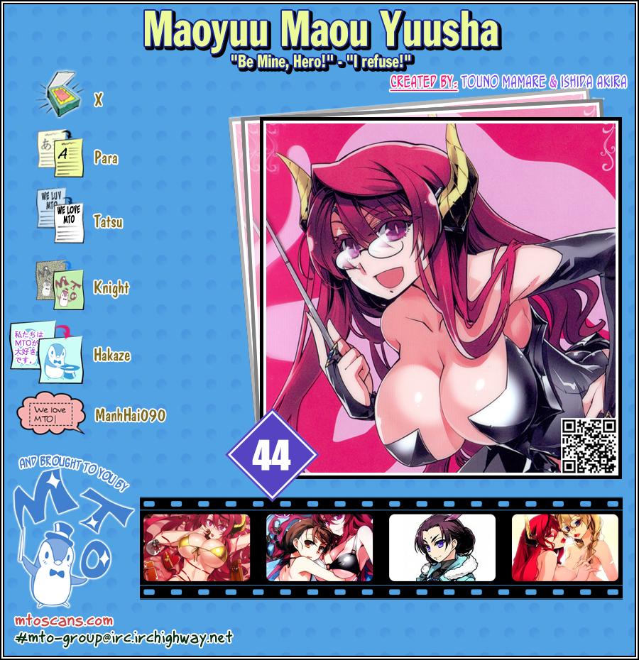 Maoyuu Maoh Yuusha Chapter 44 - Trang 0