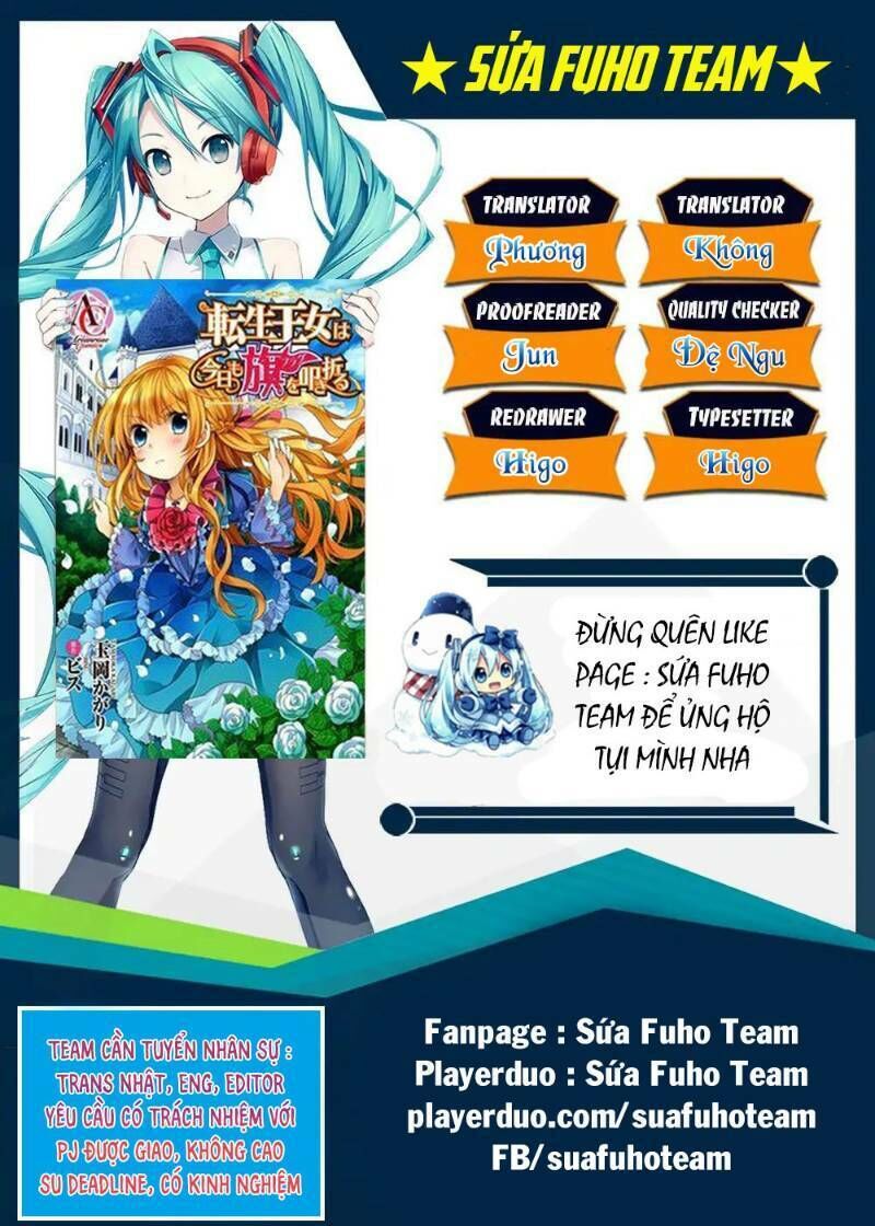 Công Chúa Tái Sinh Hôm Nay Cũng Phá Flag Chapter 6 - Trang 0