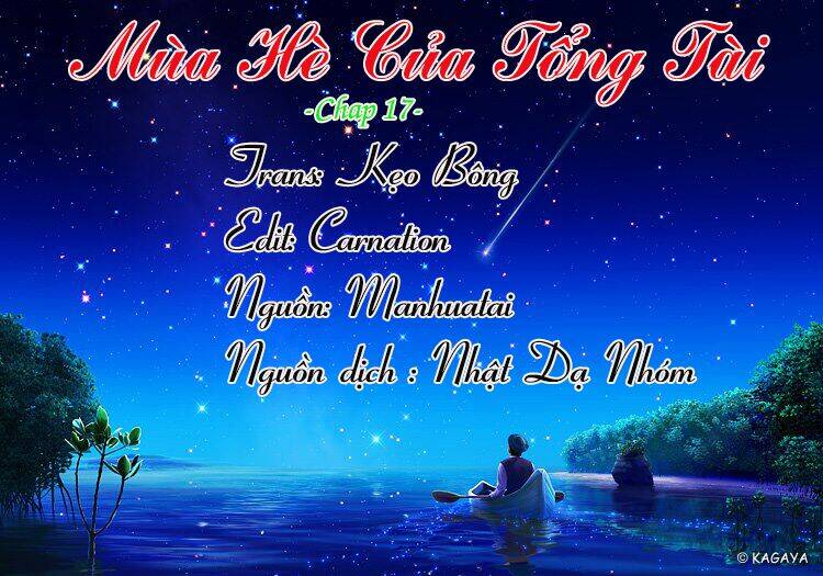 Mùa Hè Của Tổng Tài Chapter 17 - Trang 0