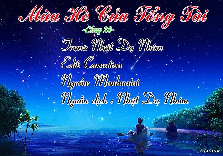 Mùa Hè Của Tổng Tài Chapter 20 - Trang 0