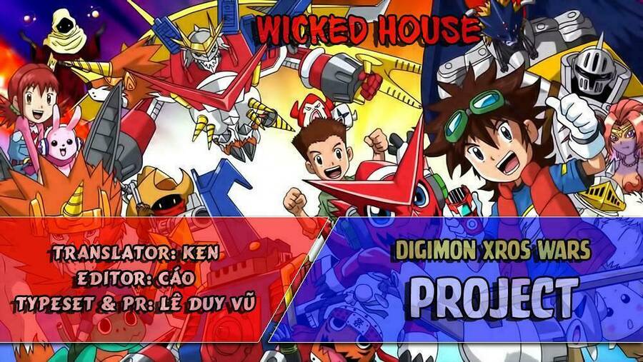 Digimon Xros Wars Chapter 2 - Trang 1