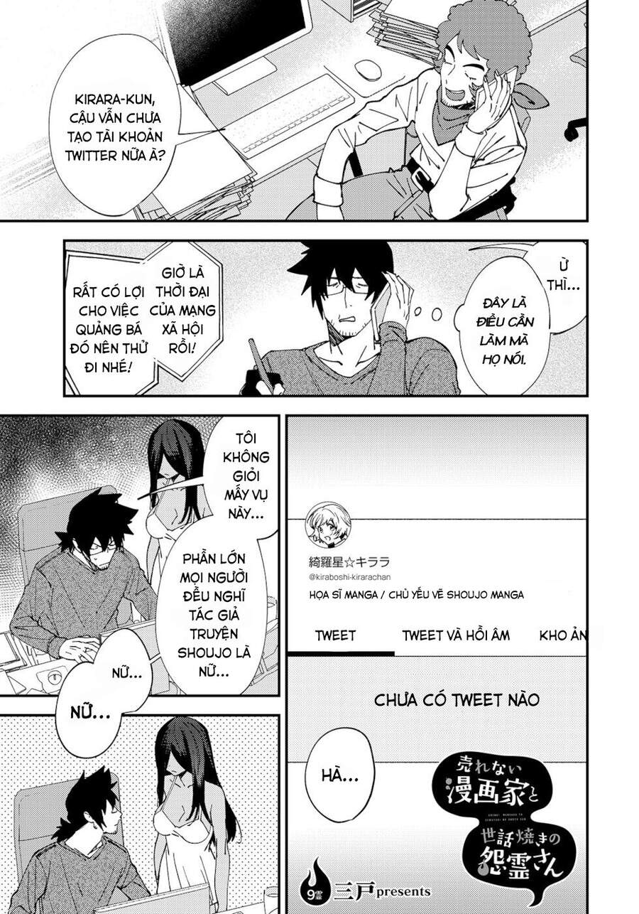 Cô Ma Nữ Lắm Chuyện Và Anh Họa Sĩ Truyện Tranh Ế Ẩm Chapter 9 - Trang 1
