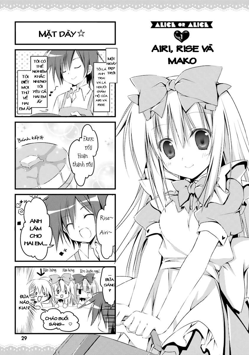 Alice Or Alice: Siscon Niisan To Futago No Imouto Chapter 1 - Trang 1