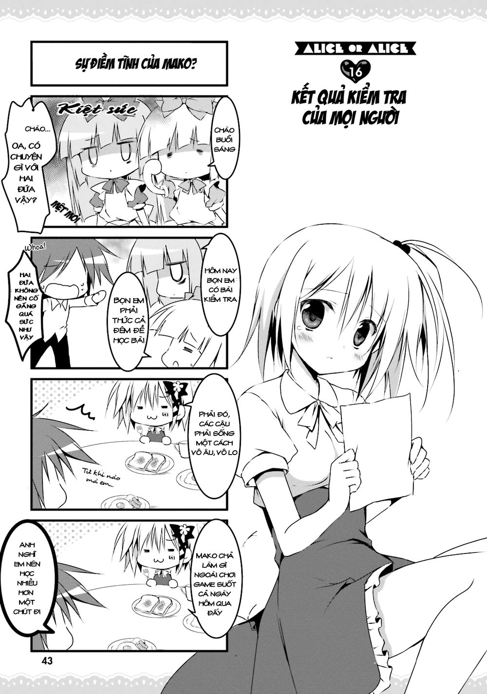 Alice Or Alice: Siscon Niisan To Futago No Imouto Chapter 16 - Trang 1