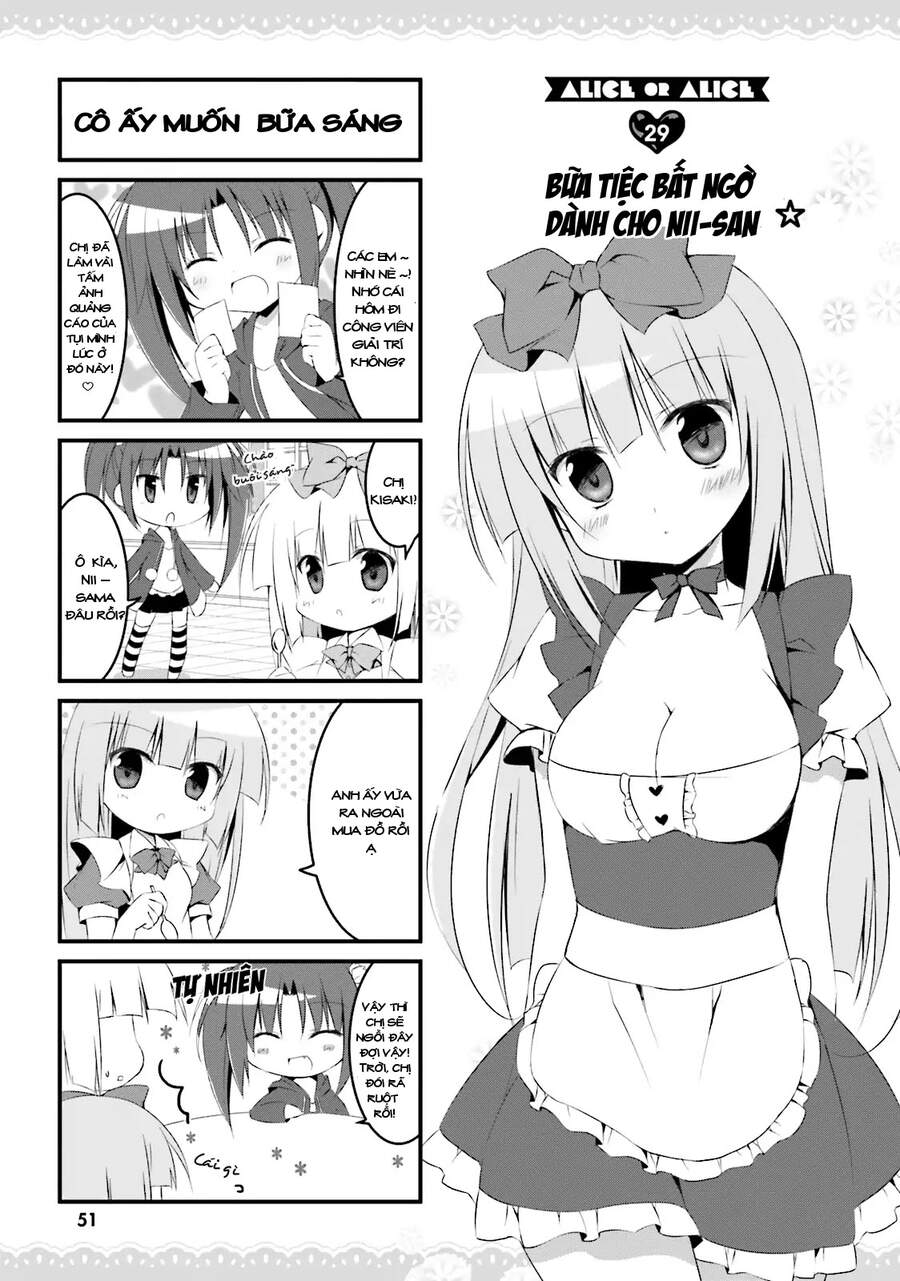 Alice Or Alice: Siscon Niisan To Futago No Imouto Chapter 29 - Trang 1