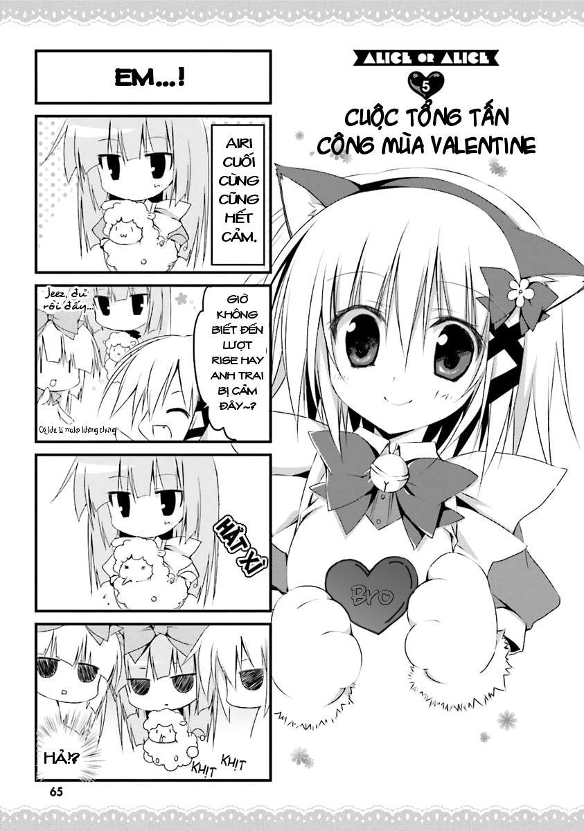Alice Or Alice: Siscon Niisan To Futago No Imouto Chapter 5 - Trang 1