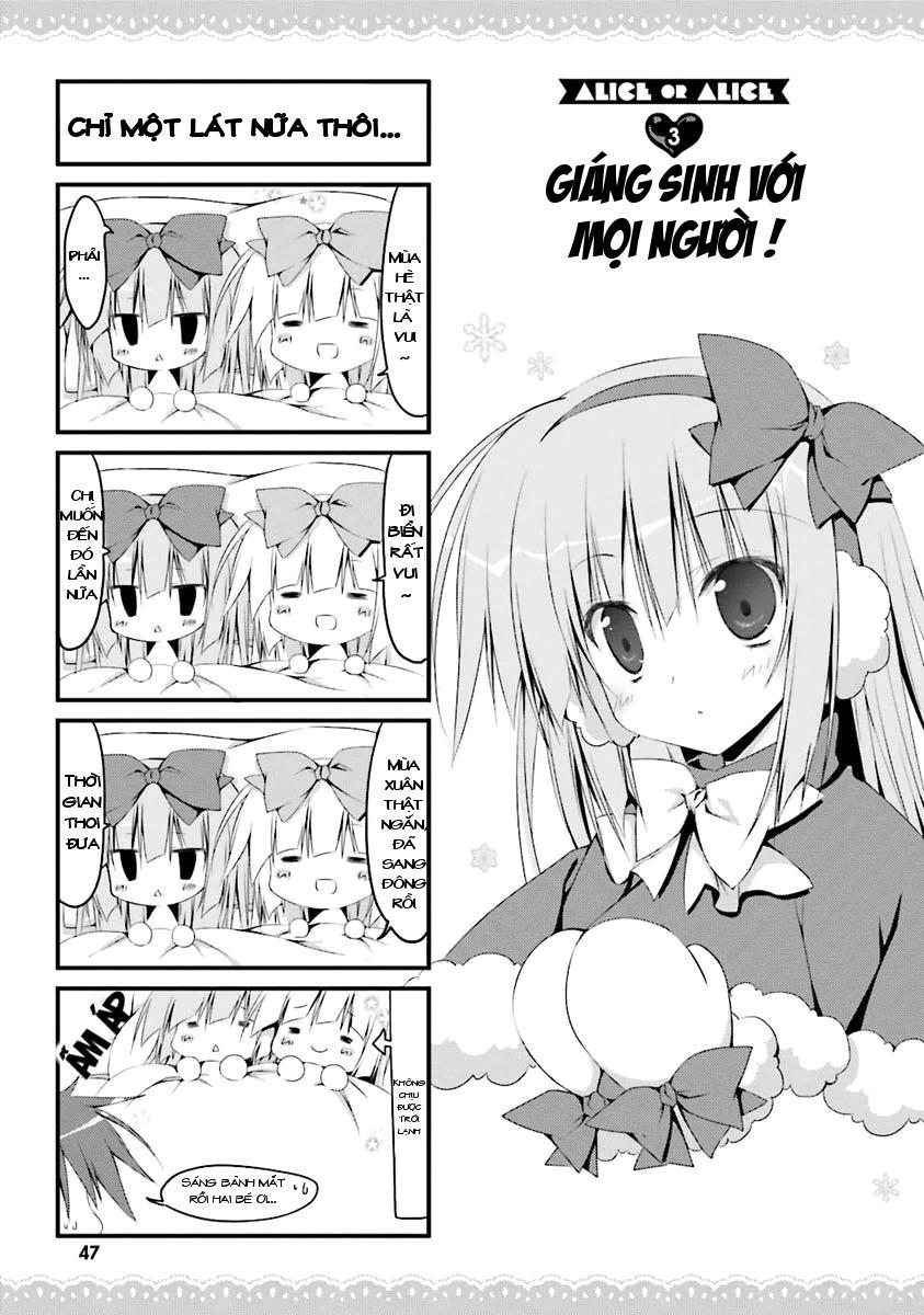 Alice Or Alice: Siscon Niisan To Futago No Imouto Chapter 3 - Trang 1