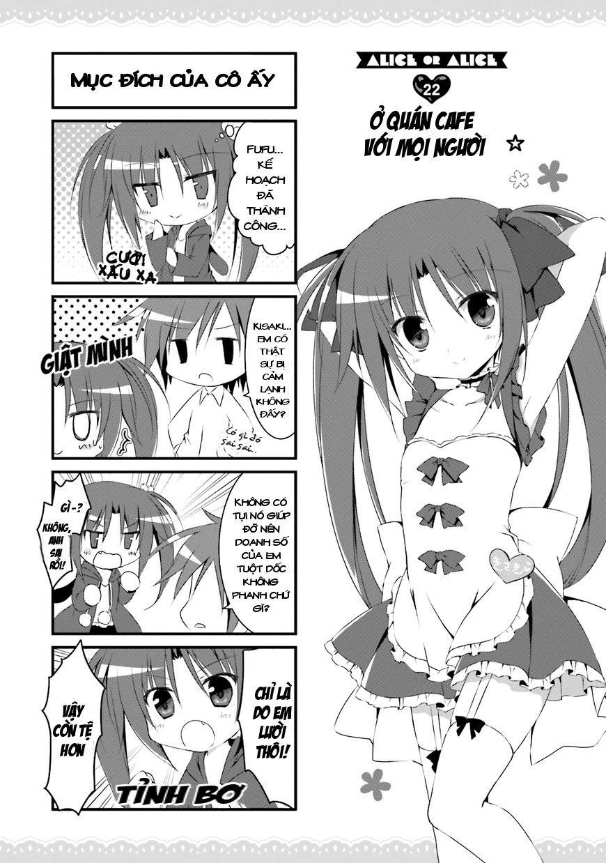 Alice Or Alice: Siscon Niisan To Futago No Imouto Chapter 22 - Trang 1