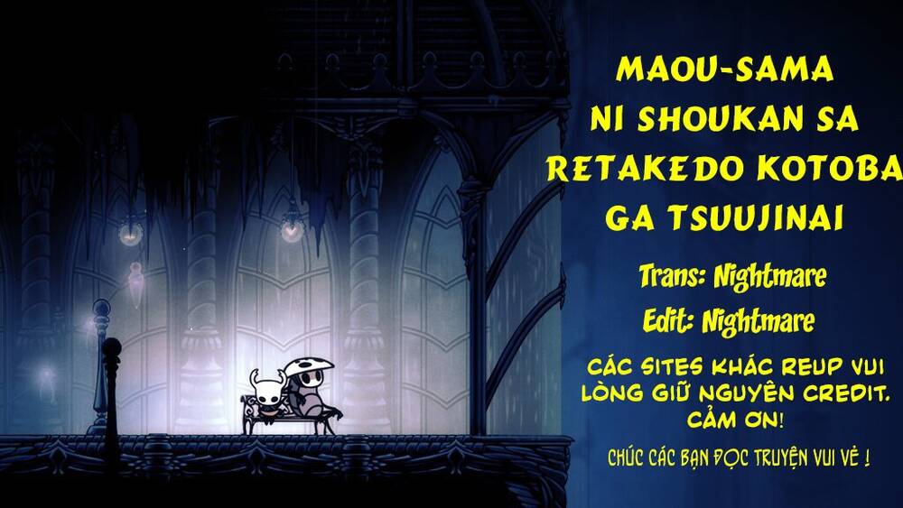 I Was Summoned By The Demon Lord, But I Can't Understand Her Languag Chapter 9 - Trang 0