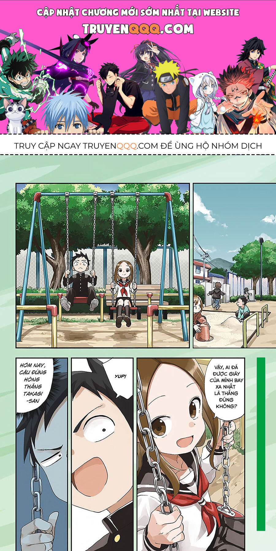 Nhất Quỷ Nhì Ma, Thứ Ba Takagi Chapter 170 - Trang 0