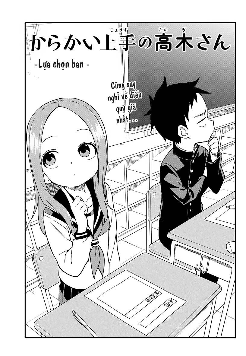 Nhất Quỷ Nhì Ma, Thứ Ba Takagi Chapter 166 - Trang 0