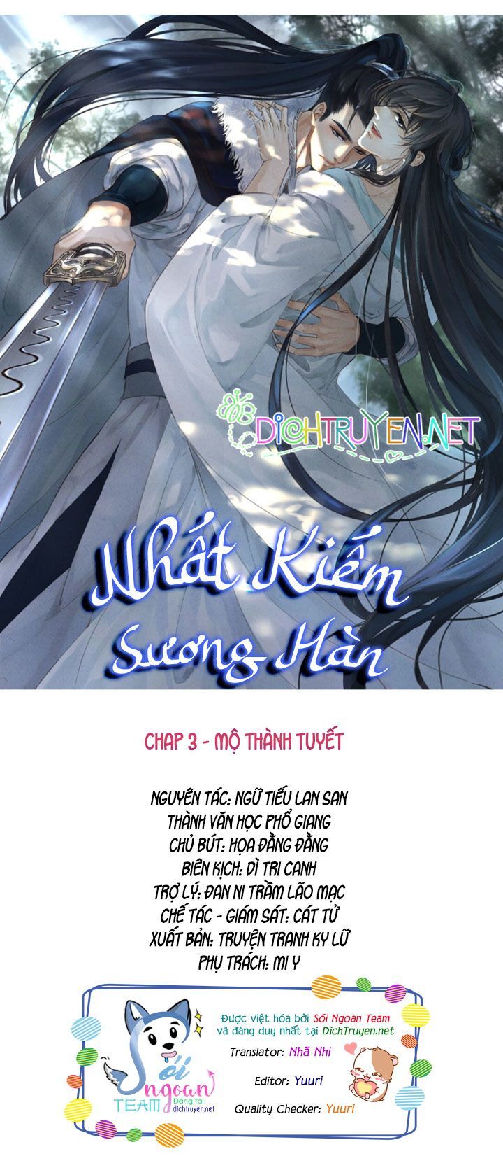Nhất Kiếm Sương Hàn Chapter 3 - Trang 0