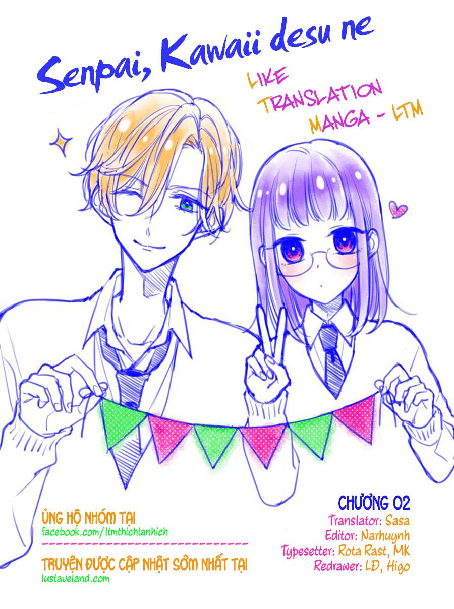 Senpai, Kawaii Desu Ne Chapter 2 - Trang 0