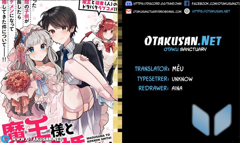 Maou-Sama To Kekkonshitai Chapter 8 - Trang 0