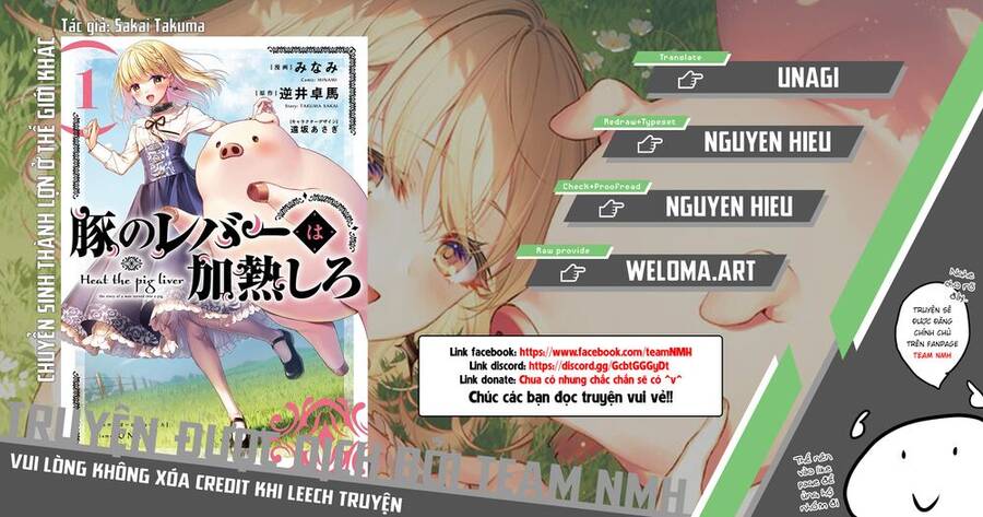 Chuyển Sinh Thành Lợn Ở Thế Giới Khác Chapter 8 - Trang 0
