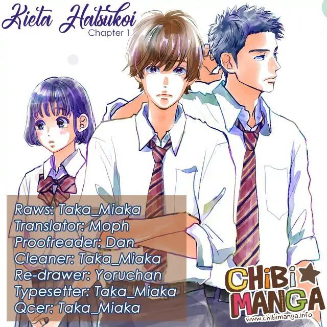 Kieta Hatsukoi Chapter 1 - Trang 0