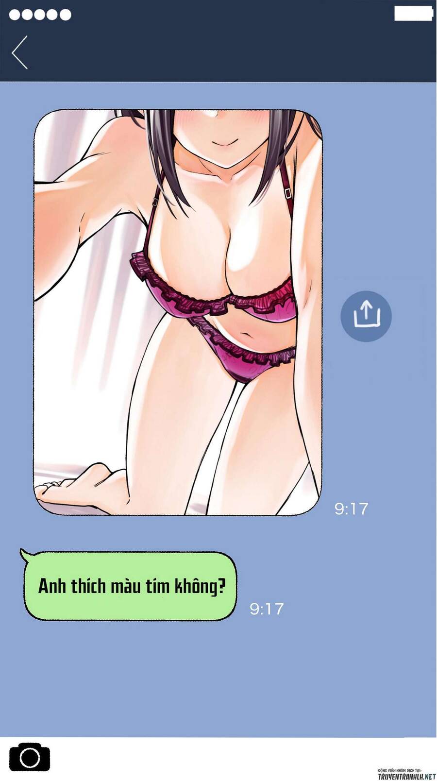 Nhỏ Kouhai Cứ Báo Cáo Màu Sắc Cho Tôi Mỗi Sáng Chapter 1 - Trang 1