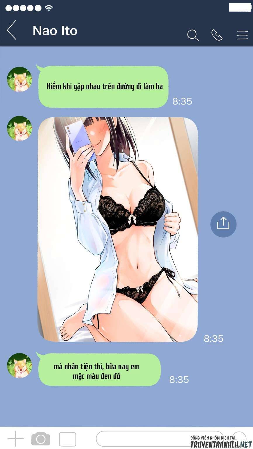 Nhỏ Kouhai Cứ Báo Cáo Màu Sắc Cho Tôi Mỗi Sáng Chapter 2 - Trang 1